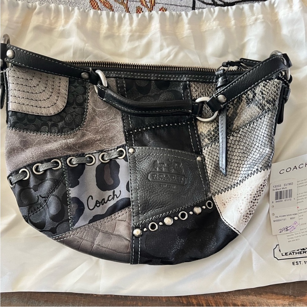 COACH Patchwork Vintage Purse and matching wristlet